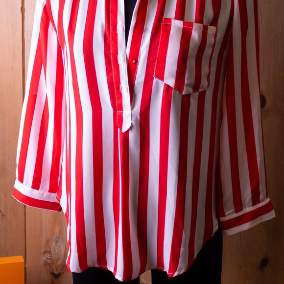 Striped Blouse - Picture 2 of 2